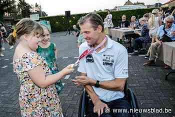 Paralympisch kampioen Peter Genyn gehuldigd in Kalmthout