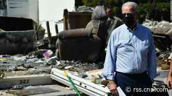 Biden on Hurricane Ida relief efforts: 'We're not going home til this gets done'