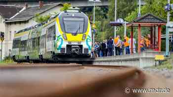 Batterietechnik für Strecke Chemnitz - Leipzig vorgestellt - MDR