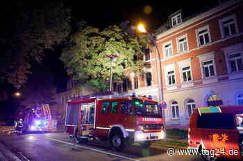 Feuer in Mehrfamilienhaus in Chemnitz! - TAG24