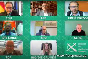 So lief der Online-Schlagabtausch der Chemnitzer Bundestagskandidaten - Freie Presse