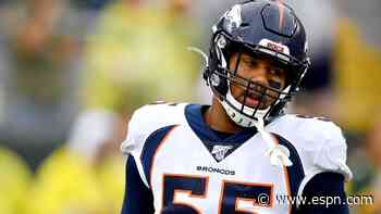 Broncos LB Chubb briefly detained on warrant