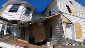 NJ tornado: Damage cleanup continues after EF-3 twister strikes Gloucester County - WPVI-TV