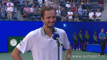 US Open | Medvedev: ''Van de Zandschulp kan makkelijk Top-30 halen'' - Eurosport NL
