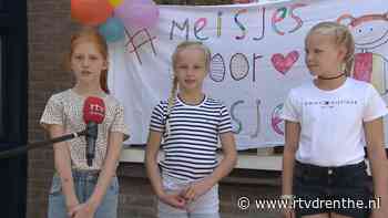 Meisjes wandelen om geld op te halen voor meisjes in Afghanistan - RTV Drenthe