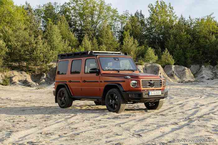 Mercedes G-Class with PROFESSIONAL Line unveiled