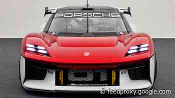 Porsche Mission R concept car unveiled (video)