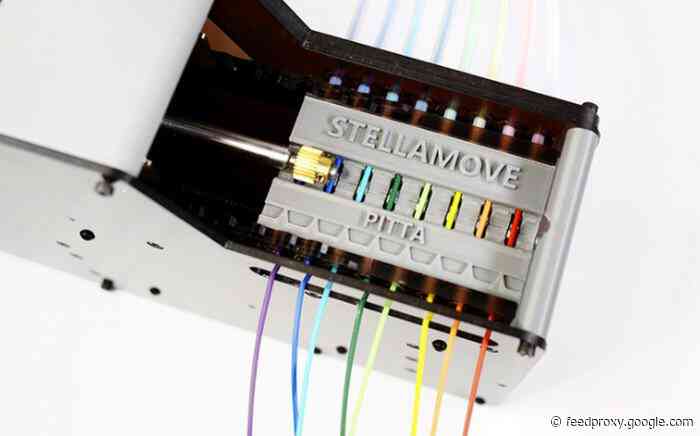 3D print 8 different colors simultaneously with the PITTA FDM module