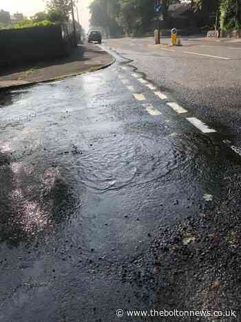 Residents are concerned over a long lasting leak in Bolton