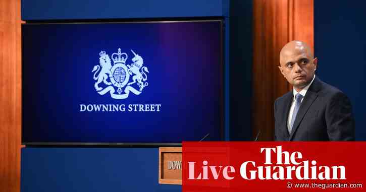 UK politics: Javid claims Tories are still ‘party of low taxation’ after £12bn health levy – live