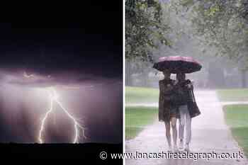Yellow weather warning issued for thunderstorms in Blackburn