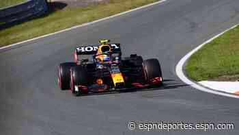 Checo Pérez rezagado en los segundos libres del GP de Países Bajos - ESPN Deportes