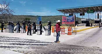 Cierran carretera federal en Libres por cañones antigranizo - Ángulo 7