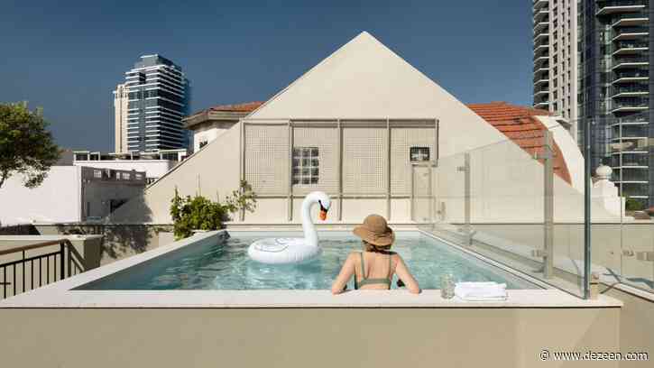 Meirav Galan transforms crumbling Tel Aviv townhouse with tranquil courtyard