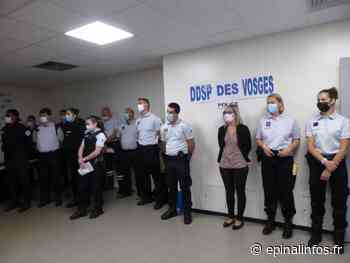 Accueil des nouveaux agents de la police nationale à Epinal - Epinal infos - Epinal Infos