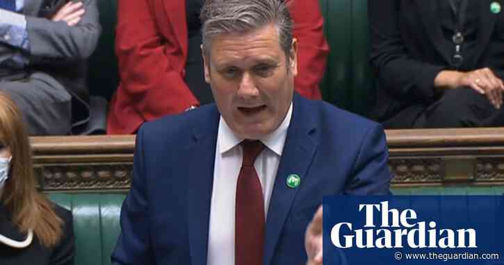 Starmer lambasts Johnson for breaking manifesto pledges on social care