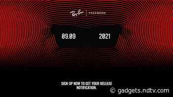 Facebook, Ray-Ban May Reveal Their Smart Glasses on September 9, Suggests Microsite