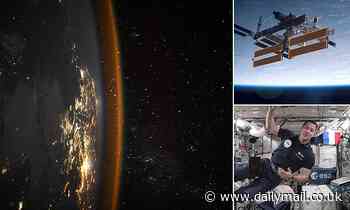 Astronaut on board the ISS snaps a breathtaking photo of the edge of the Earth