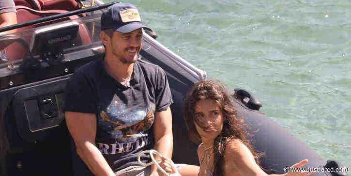 James Franco & Girlfriend Izabel Pakzad Enjoy a Day Out in Mykonos