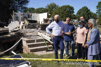 Biden tours Hurricane Ida damage in New York and New Jersey