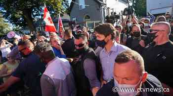 Protesters at Trudeau's campaign events are 'punching above their weight': Nanos