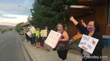Vaccine protestors respond to Labour Day counter-rally - CFJC Today Kamloops