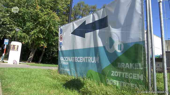 Vaccinatiecentrum van Zottegem sluit als eerste in de regio de deuren