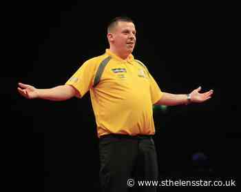Dave Chisnall in World Cup action for England - St Helens Star