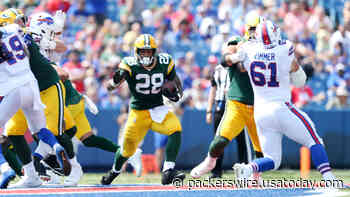 How big will A.J. Dillon's workload be against the Saints? - Packers Wire