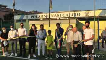 Calcio, inaugurato a Modena il nuovo campo in sintetico della Gino Nasi. VIDEO - modenaindiretta.it