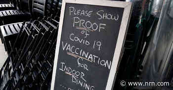 Restaurants are thrust into the vaccine ‘debate’