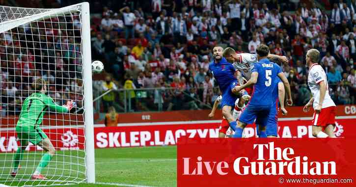 Poland 1-1 England: World Cup qualifier – as it happened