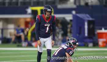 Texans place Ka’imi Fairbairn on injured reserve