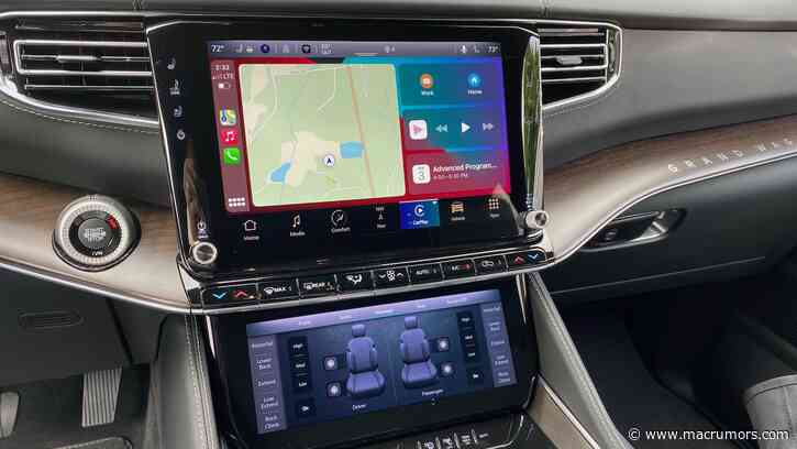 Review: 2022 Jeep Wagoneer Offers Wireless CarPlay and Up to Nine Screens