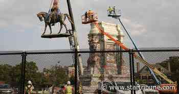 Gen. Lee statue comes down in former Confederate capital