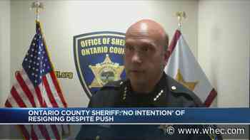 Complaints about Ontario County Sheriff claim he made inappropriate comments