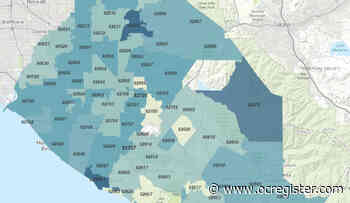 Coronavirus: Vaccination and test positivity rates by ZIP code in Orange County on Sept. 8 - OCRegister