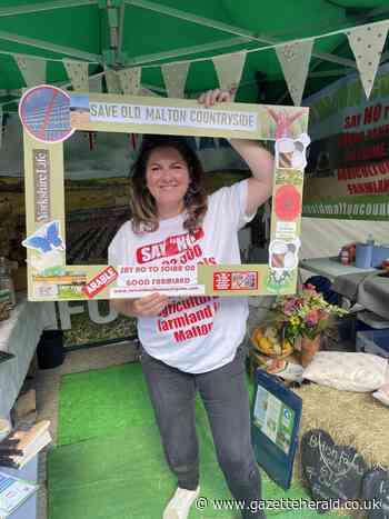 Family support at food festival - Gazette & Herald