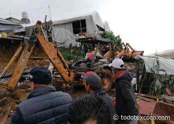 Se registró derrumbe de una vivienda en Villa Guerrero - Noticias de Texcoco