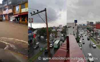 Lluvia provoca inundaciones y accidentes en Cuernavaca - El Sol de Cuernavaca