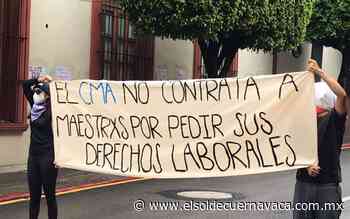 “Los maestros no viven del aplauso” - El Sol de Cuernavaca