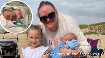 Darwen mum praises little 'fighter' Jasper who battled meningitis and sepsis