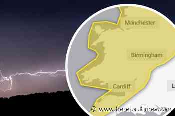 Weather: flooding risk as storm warning comes into force in Herefordshire