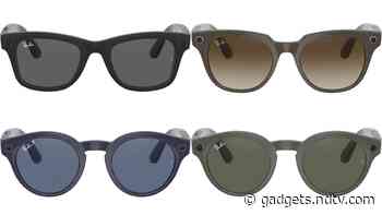 Facebook, Ray-Ban Smart Glasses' Official-Looking Renders Surface Online Ahead of Launch