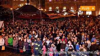 Augsburg will 2021 den Trubel am Christkindlesmarkt eindämmen - Augsburger Allgemeine