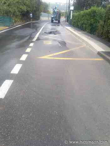 La circulation perturbée à Vence après une rupture de canalisation