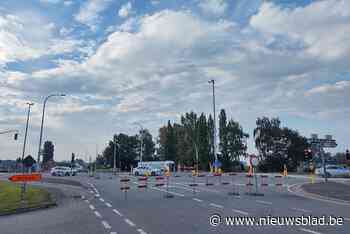 Kruispunt expresweg met Nieuwburg tot eind september afgesloten: “Te gevaarlijke situaties”