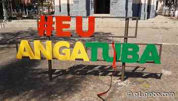 Prefeitura investiga ato de vandalismo que danificou painel em Angatuba - G1