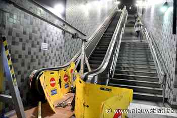 De Lijn start met operatie roltraponderhoud in premetrostations, Astrid als eerste aan de beurt