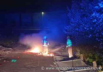 Police patrols to increase as fires being 'deliberately set' in Accrington